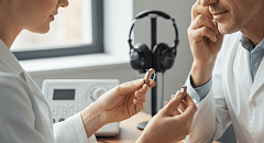 Настройка аналогового слухового аппарата, купленного в сторонней организации