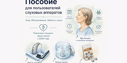 Комплексное пособите для пользователей слуховых аппаратов