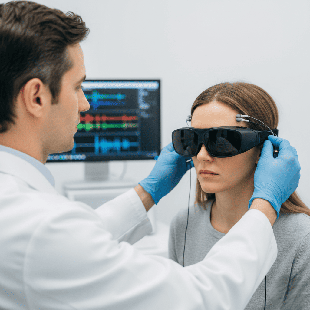 Обследование на болезнь "Меньера", шум