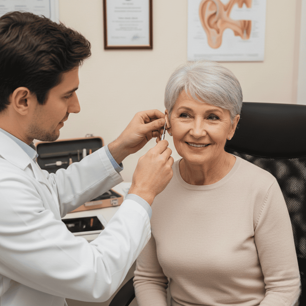 Настройка аналогового или триммерного цифрового слухового аппарата (купленного в Центре слуха «Звуки жизни» - начиная с 3 настройки или любой по очередности настройки, спустя год с момента покупки