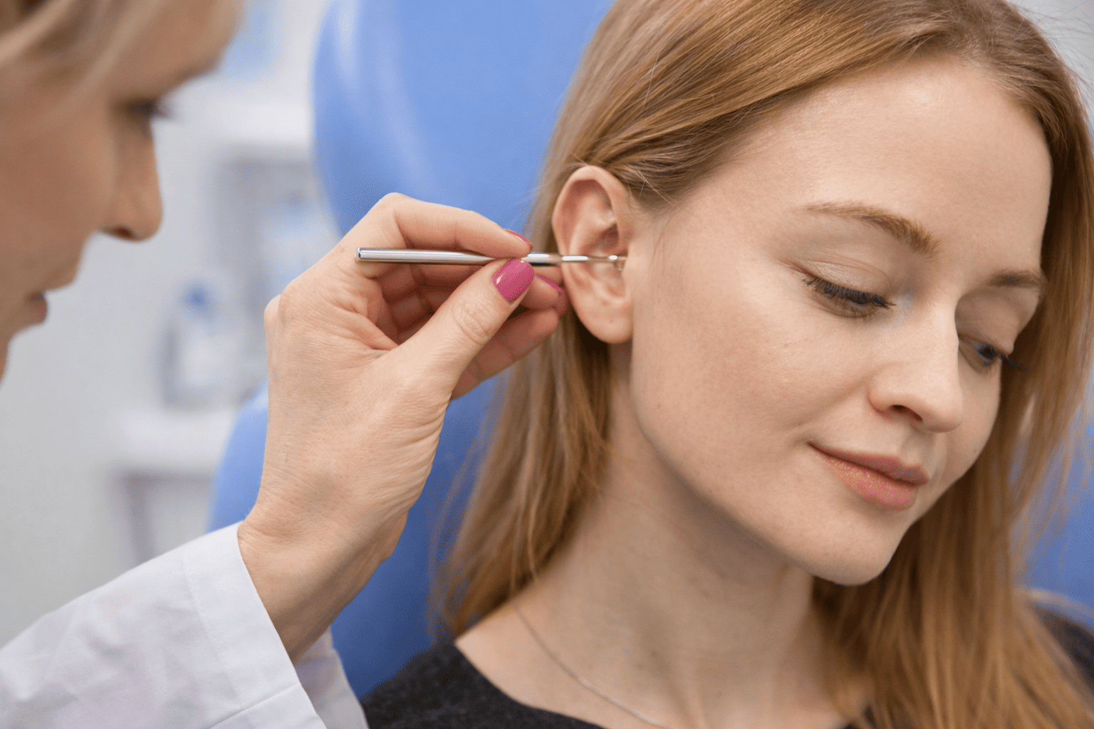 Читка ушей (2 уха) (без учета ушных пробок)