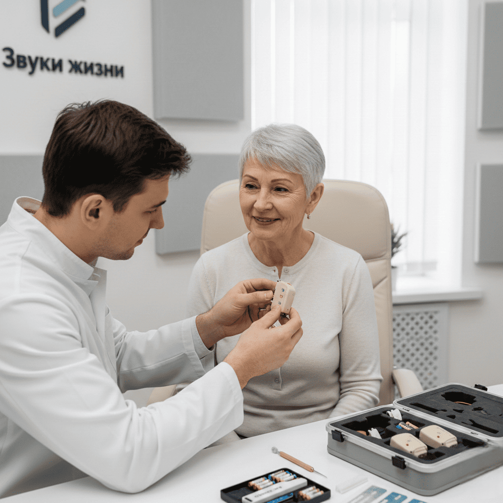 Настройка аналогового или триммерного цифрового слухового аппарата (купленного в Центре слуха «Звуки жизни» - первые 2 (две) настройки,