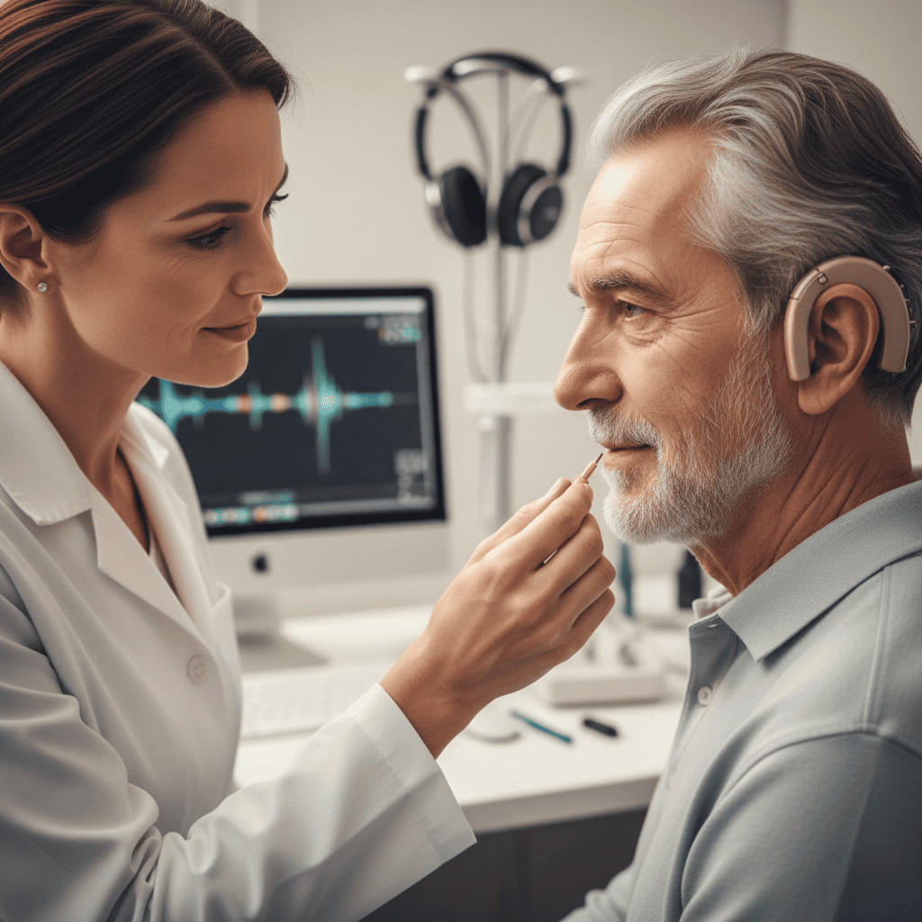 Настройка триммерного цифрового слухового аппарата, купленного в сторонней организации