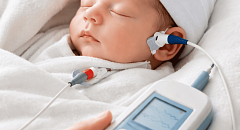 Обследование  у детей раннего возраста, аденоиды, скрининг новорожденных, задержка речевого развития, дисфункция слуховой трубы, для определения ЭСО