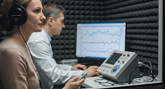 Проведение аудиометрического обследования (ПОЛНЫЙ НАБОР ЧАСТОТ)