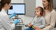 Диагностика аденоидита у детей с аудиометрией